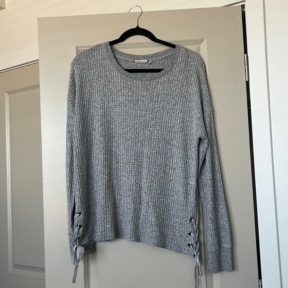Cozy Gray SO Sweater